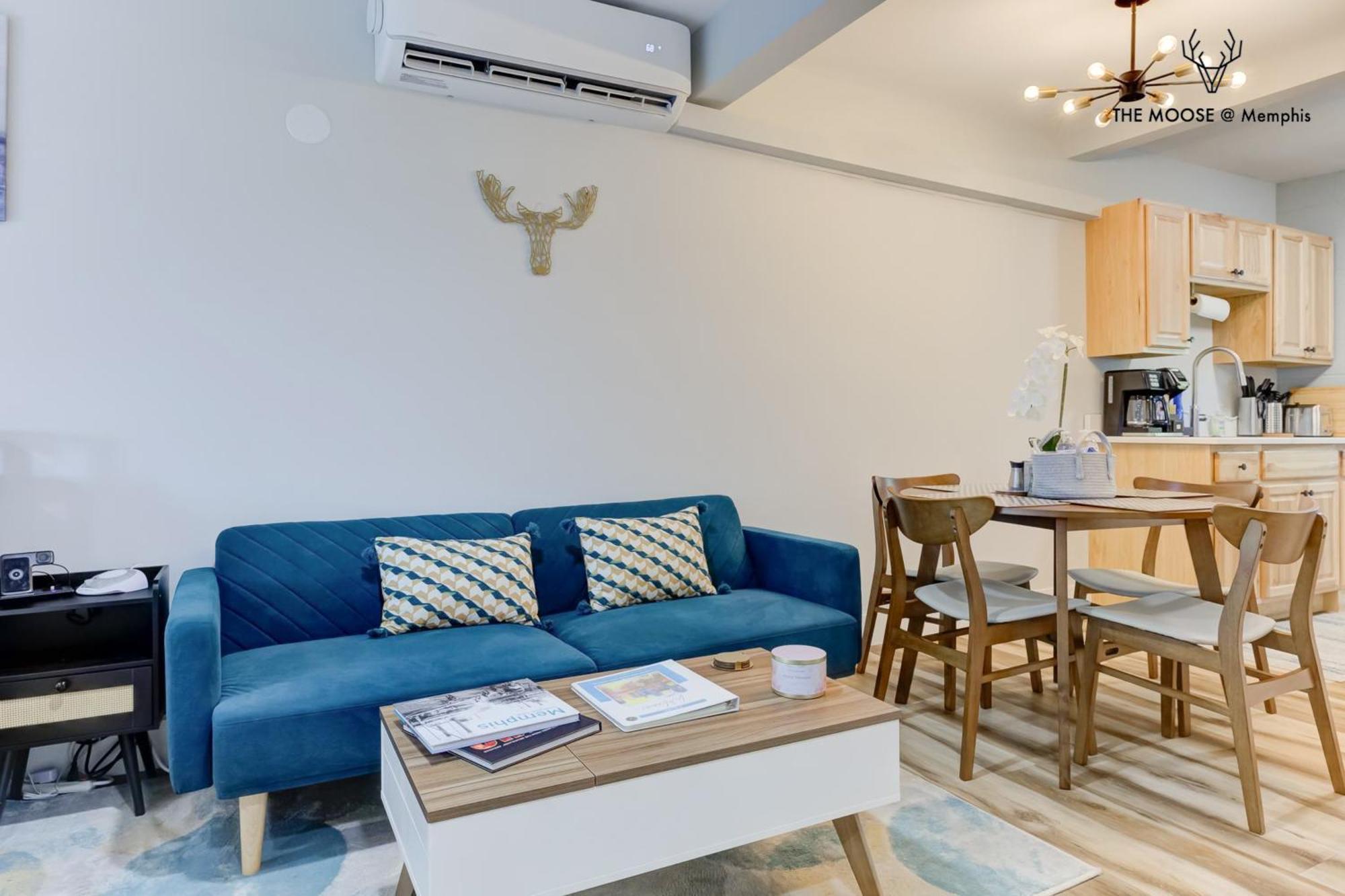 The Moose #11 - Luxe Modern Loft With King Bed, Free Parking & Wi-Fi Apartment Мемфис Екстериор снимка