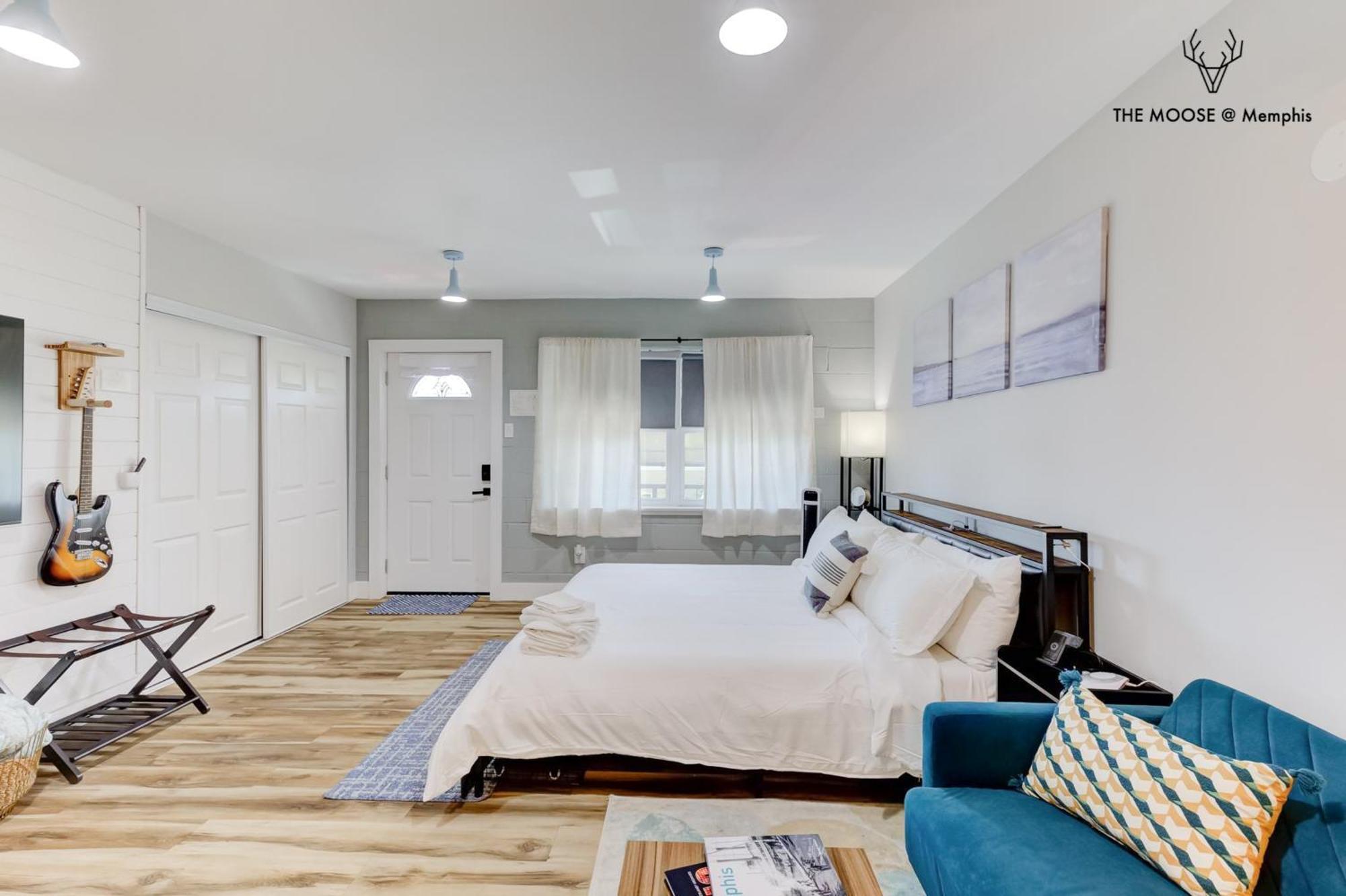 The Moose #11 - Luxe Modern Loft With King Bed, Free Parking & Wi-Fi Apartment Мемфис Екстериор снимка